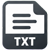 fotmat: txt